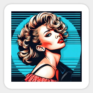 Vaporwave Kylie Minogue Blonde Sticker